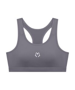 Women's Cropped Lone Wolf Sports Bra
