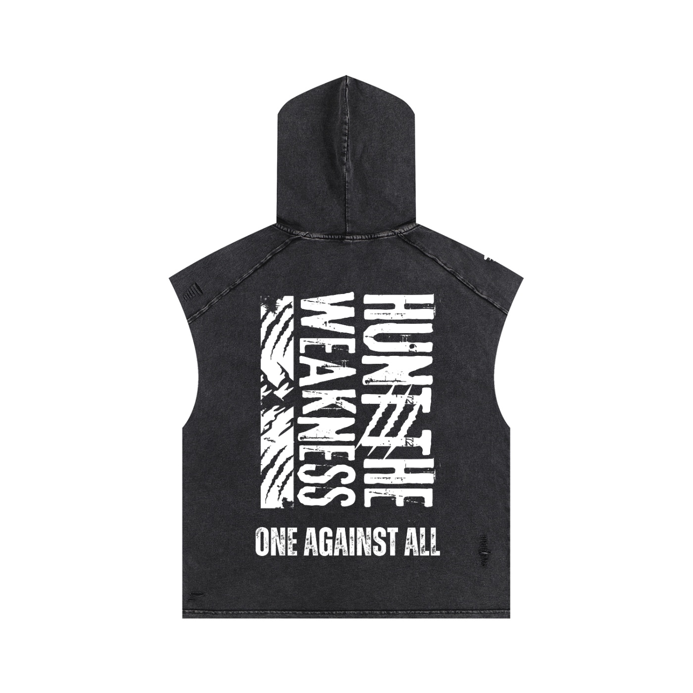 Hunt The Weakness Hooded Tank Top