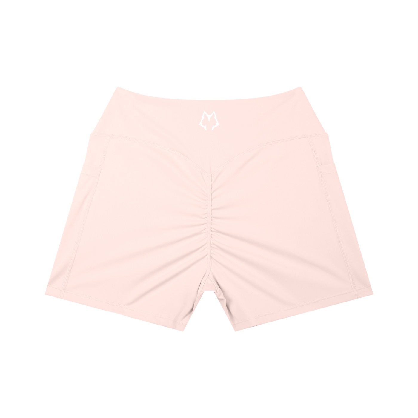 Women’s High Rise Pocket Yoga Shorts - Image 4