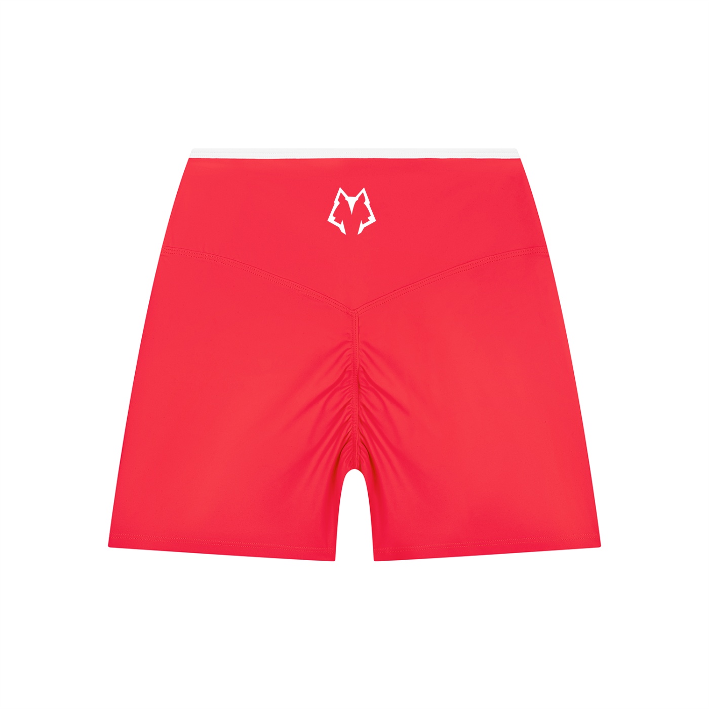 Women’s Lone Wolf High Rise Color Block Yoga Shorts - Image 6