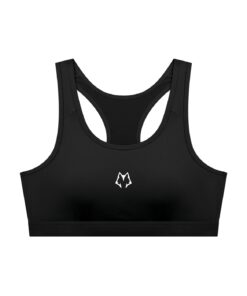 Alternative view of Women's Cropped Lone Wolf Sports Bra