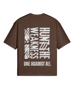 Hunt The Weakness Oversized T-Shirt - Image 11